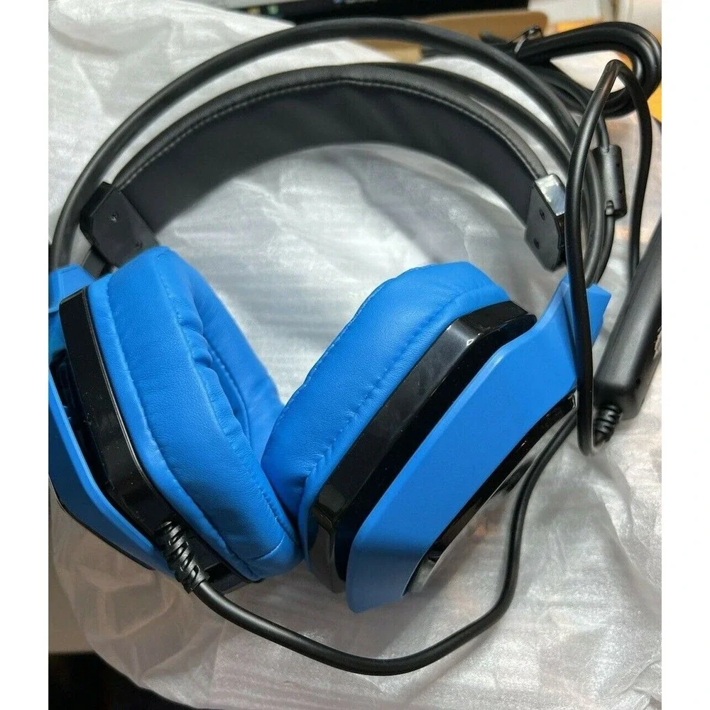 Bengoo USB Pro Gaming Headset For PC PS4, 7.1 Surround Sound Gaming Headphones
